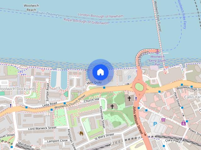 Apartment for rent in Woolwich Dockyard, Greater London
