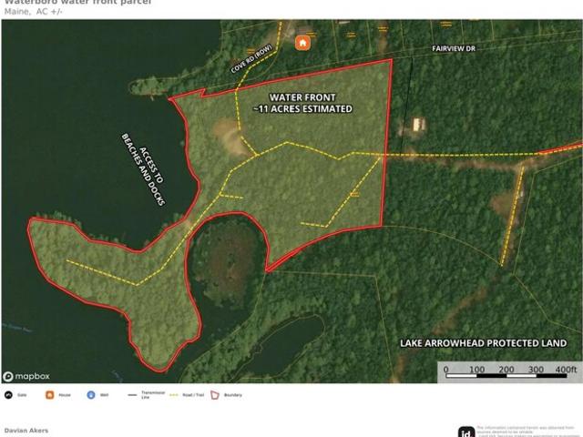 Land for sale in East Waterboro, Maine