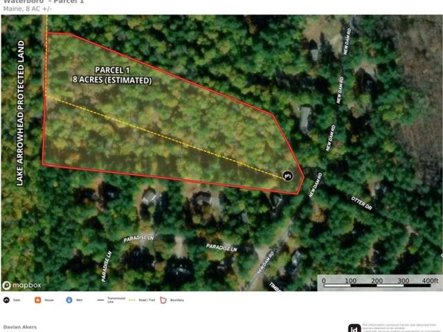 Land for sale in East Waterboro, Maine