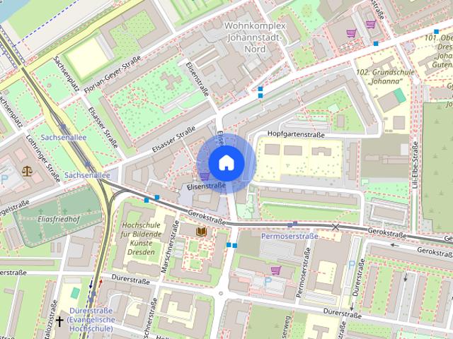 Apartment mieten in Johannstadt, Dresden