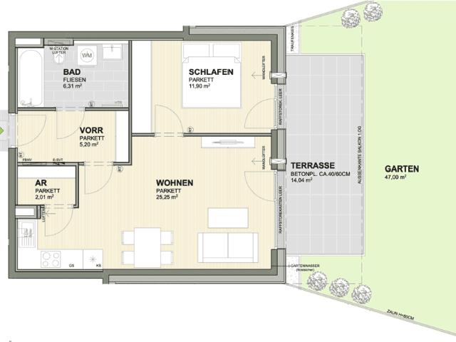 Apartment mieten in Salzburg