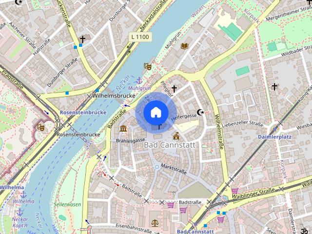 Apartment mieten in Bad Cannstatt, Stuttgart