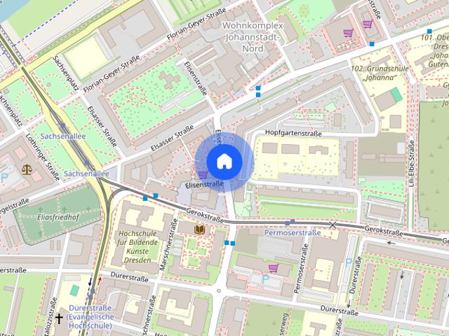 Apartment mieten in Johannstadt, Dresden