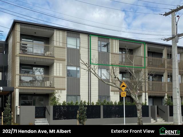 Apartment for rent in Ōwairaka, Albert-Eden