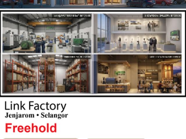 Warehouse for sale in Jenjarom, Selangor