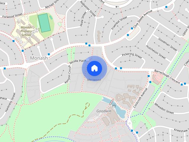 Townhouse for rent in Monash, District of Tuggeranong
