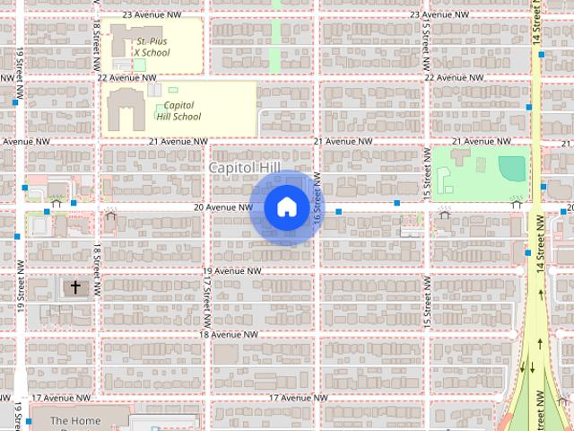 Townhouse for rent in Capitol Hill, Calgary