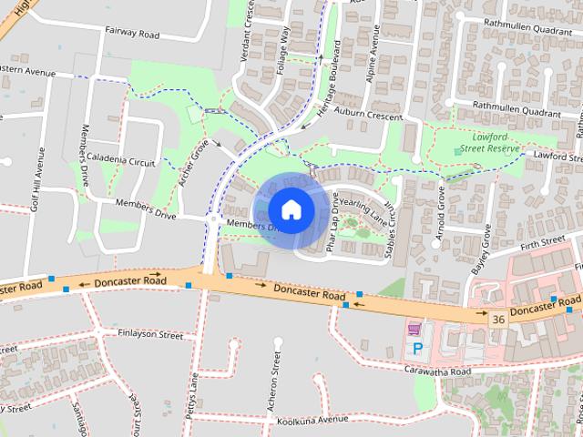 Townhouse for rent in Tullamore Doncaster, Melbourne
