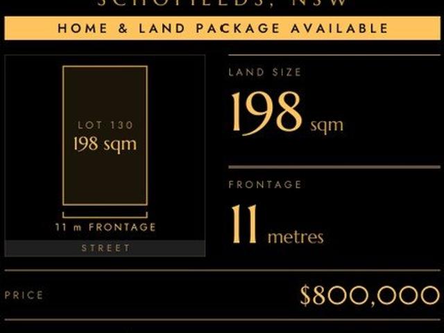 Land for sale in Schofields, Sydney