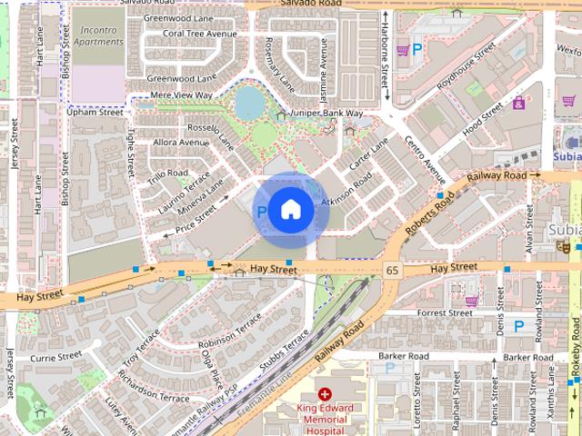 Apartment for rent in Subiaco Po, Western Australia