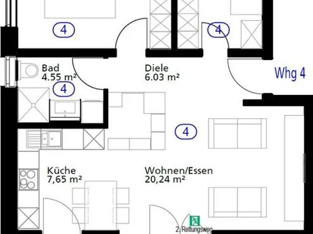 Apartment mieten in Unterberg, Leichlingen
