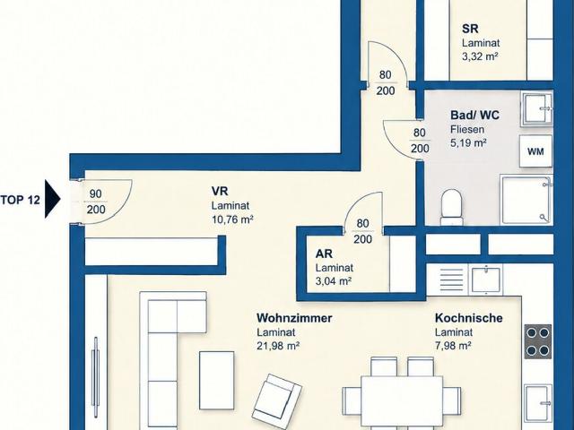 Apartment mieten in Katastralgemeinde Baierdorf, Graz