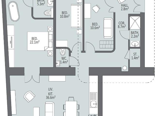 Apartment mieten in KG Alsergrund, Wien