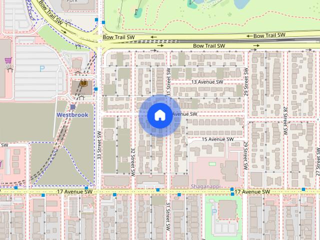Townhouse for rent in Shaganappi, Calgary