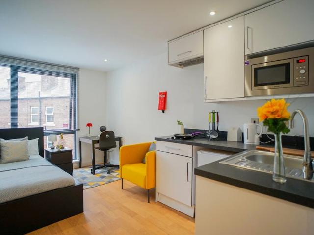 Studio for rent in City Centre, South Yorkshire
