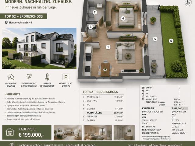 Apartment kaufen in Liesing, Wien