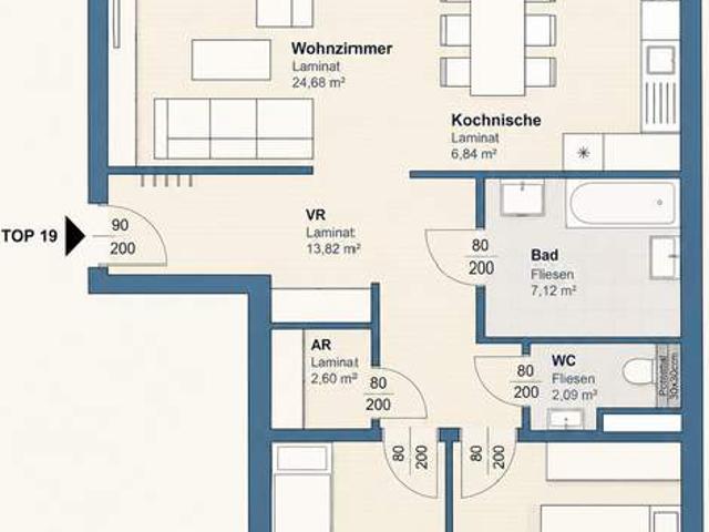 Wohnung mieten in Katastralgemeinde Graz Stadt-Weinitzen, Graz