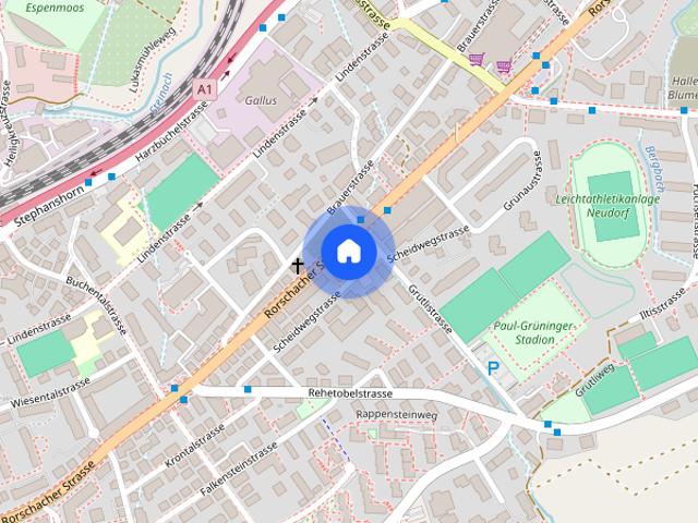 Apartment mieten in Schwarzenbach (SG), St. Gallen