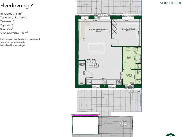 Villa til leje i Lunderskov, Kolding