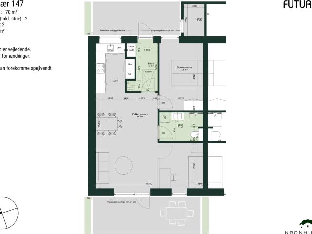 Villa til leje i Århus