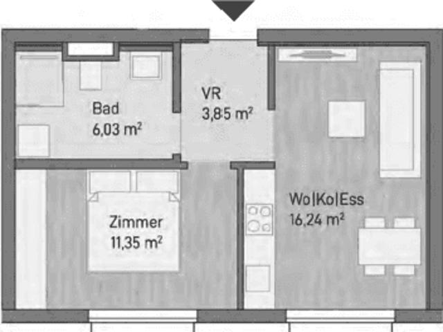 Apartment kaufen in Gries, Gersdorf-Feistritz