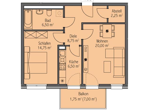 Apartment mieten in Lalendorf, Mecklenburg-Vorpommern