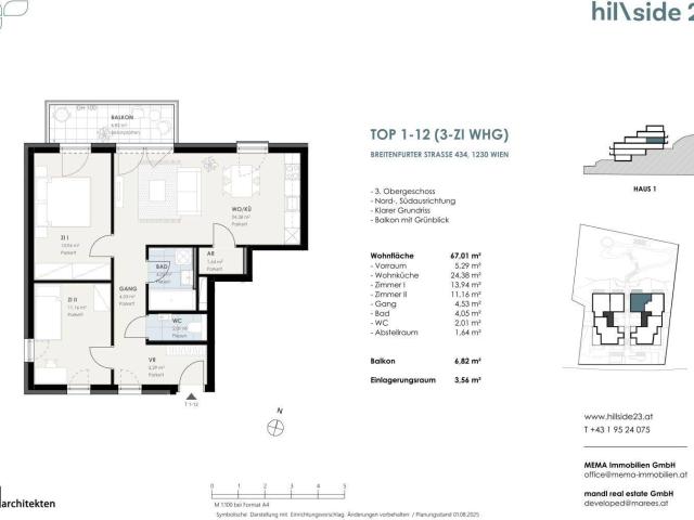 Apartment kaufen in Liesing, Wien