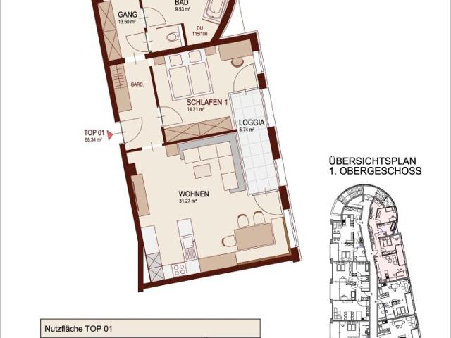 Wohnung kaufen in Judendorf-Straßengel, Kärnten