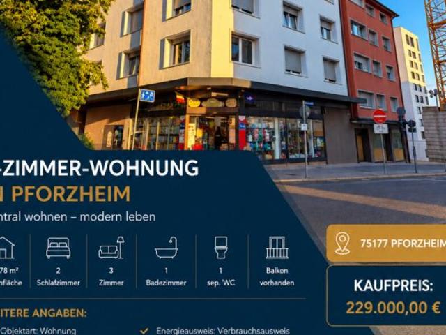 Wohnung kaufen in Innenstadt, Pforzheim