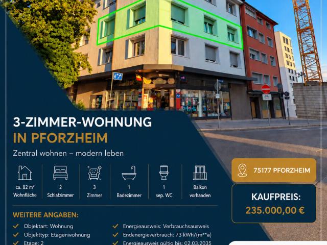 Wohnung kaufen in Innenstadt, Pforzheim