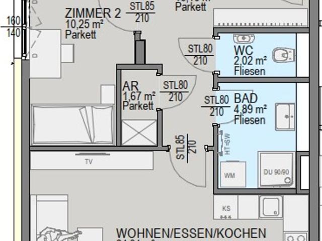 Wohnung kaufen in Gersdorf-Feistritz, Steiermark