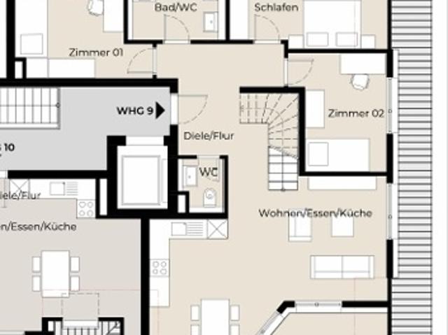 Apartment mieten in Steckfeld, Stuttgart