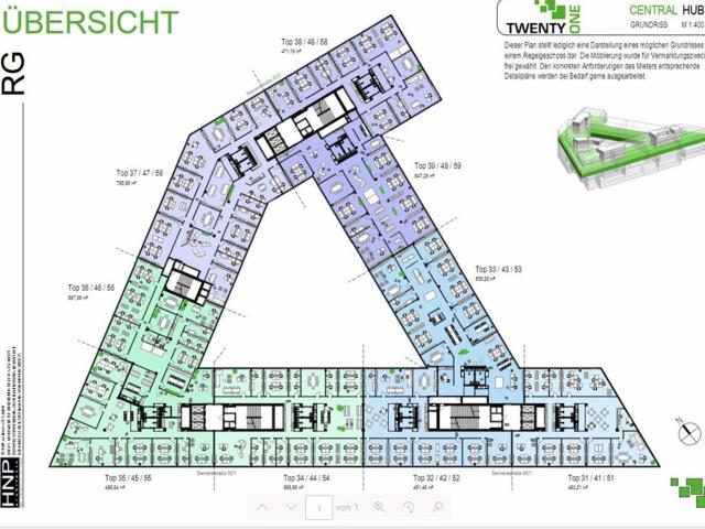 Büro mieten in Donaustadt, Wien