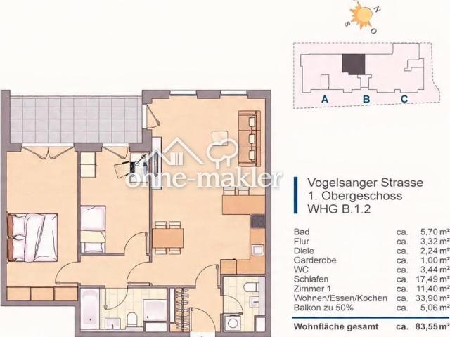 Apartment kaufen in Ehrenfeld, Köln