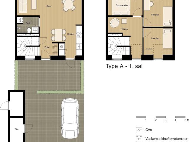 Villa til leje i Århus