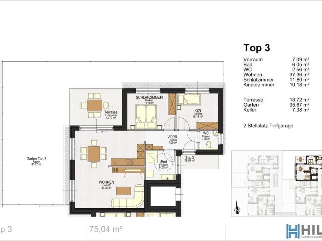 Wohnung kaufen in Gamlitz, Steiermark