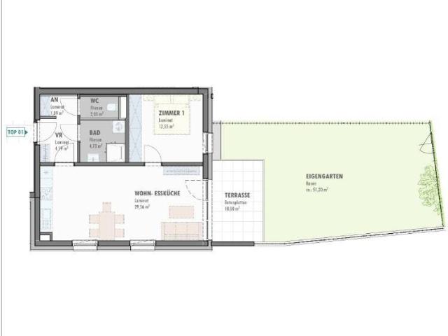 Apartment mieten in Draßburg/Rasporak, Bezirk Mattersburg