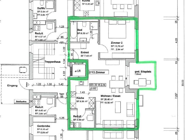 Apartment mieten in Böttstein, Aargau
