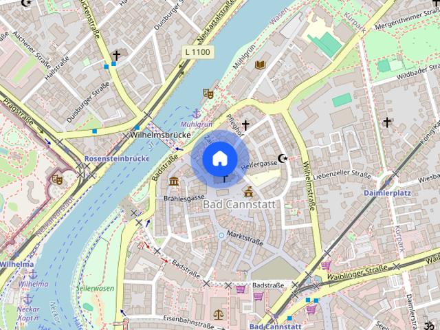 Apartment mieten in Cannstatt-Mitte, Stuttgart