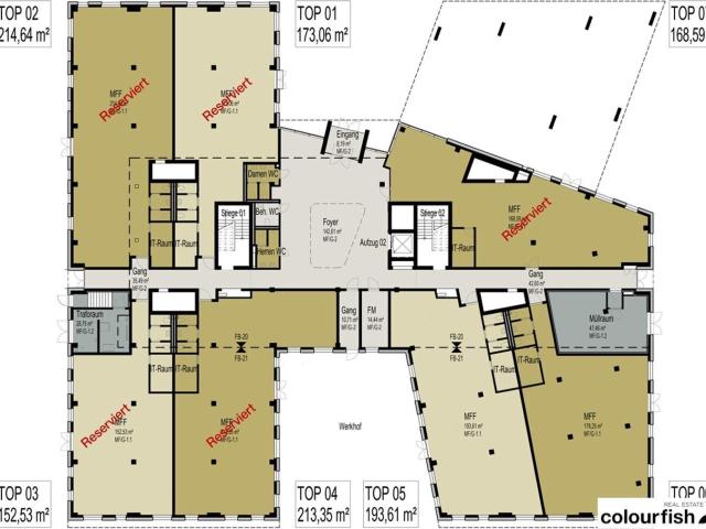 Büro mieten in Seestadt, Wien