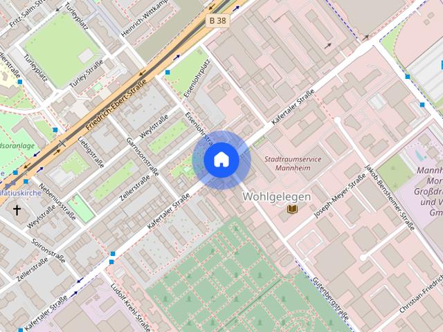 Apartment mieten in Neckarstadt-Ost, Mannheim