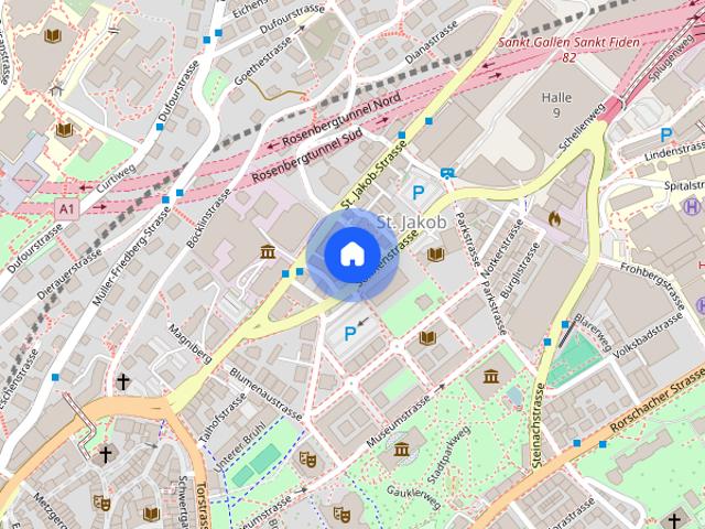 Apartment mieten in Schwarzenbach (SG), St. Gallen