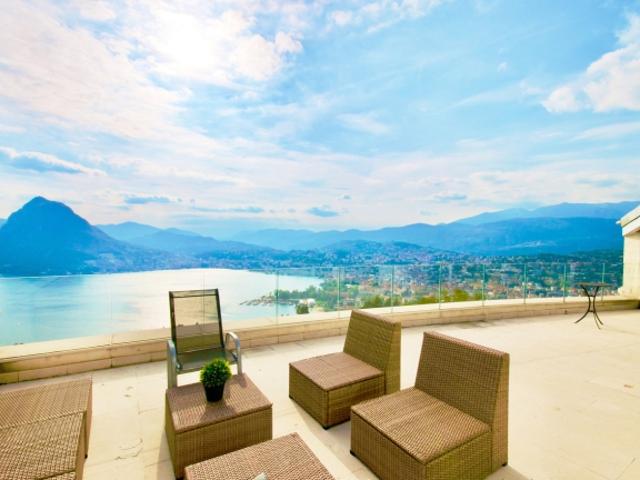 Attikawohnung kaufen in Aldesago, Tessin