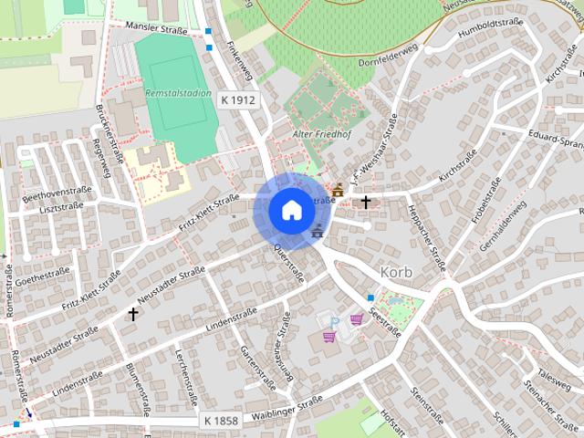 Apartment mieten in Korb, Baden-Württemberg