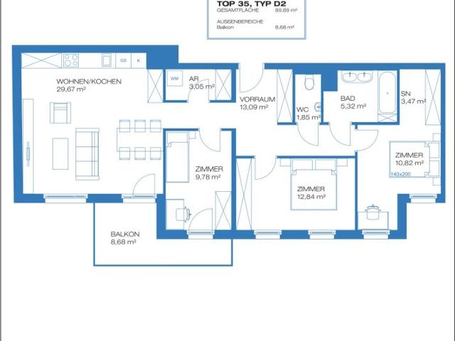 Wohnung kaufen in Donaustadt, Wien