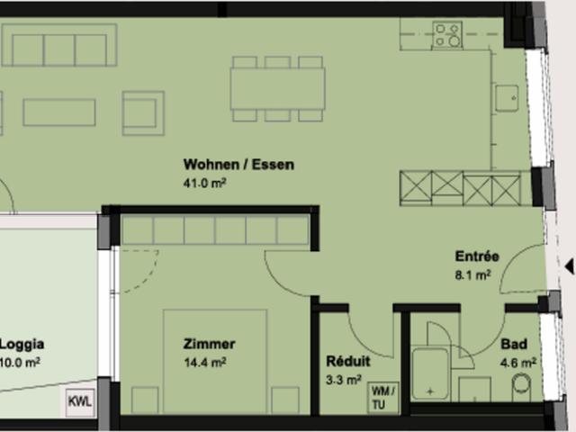 Apartment mieten in Frauenfeld, Thurgau
