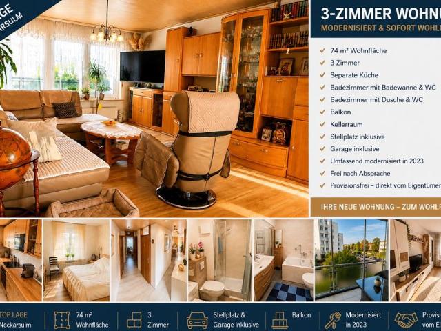 Wohnung kaufen in Neckarsulm, Baden-Württemberg