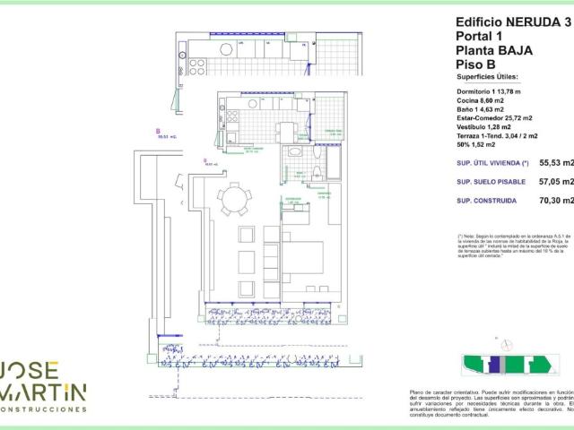 Apartamento en venta en Villamediana De Iregua, La Rioja
