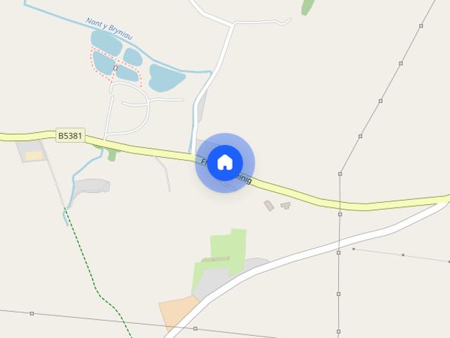 House for rent in Llanfair Talhaiarn, Wales