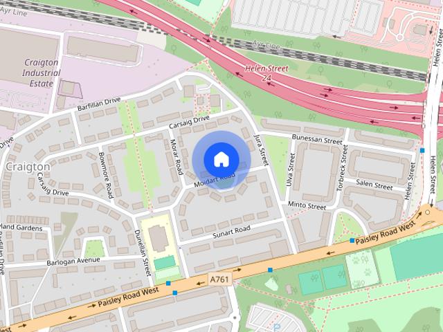 Apartment for rent in Craigton, Scotland